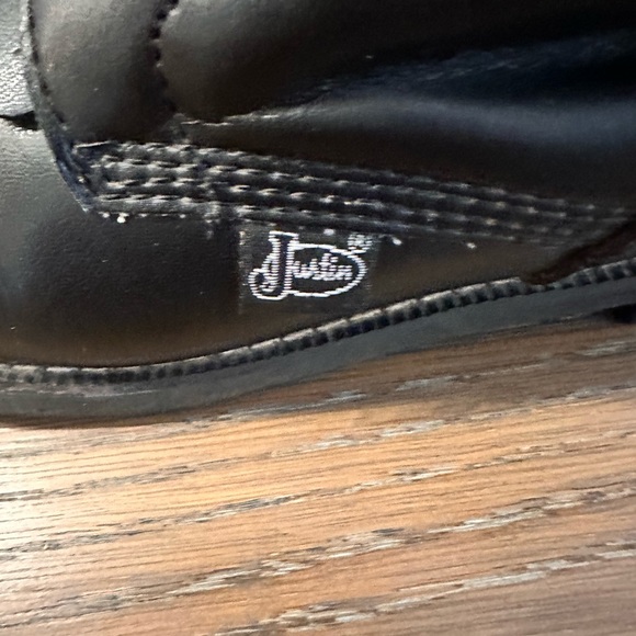 Justin Lace Up Boots Size 5 1/2 C - Picture 2 of 6